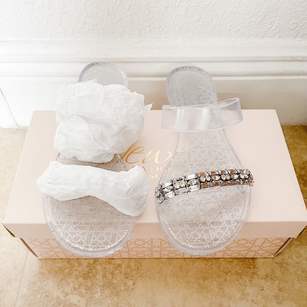 BADGLEY MISCHKA Kyndall slides - Clear